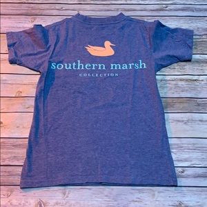 Boys Southern Marsh pocket tee